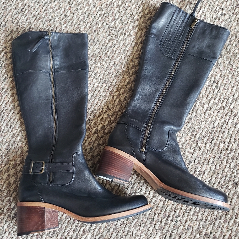Clarks knee high boots